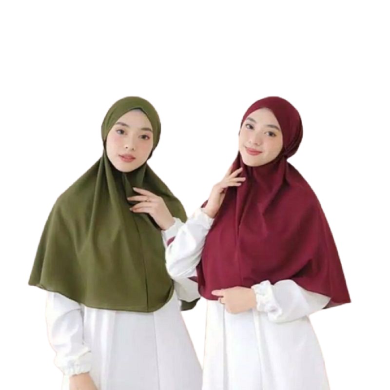 Jilbab bergo Maryam non pet / hijab instan bergo Maryam diamond