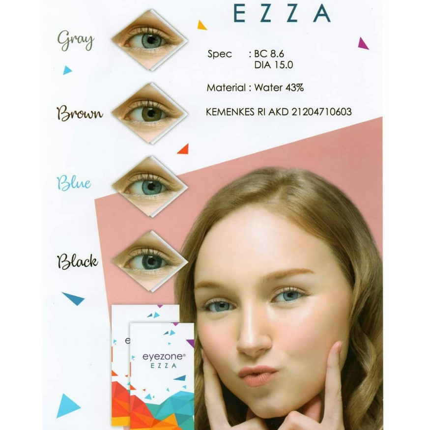 SOFTLENS EYEZONE EZZA (NORMAL) 14.5MM