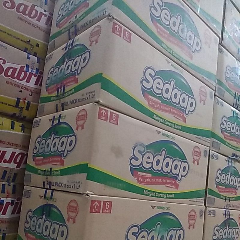 PROMO Minyak Goreng Sedaap Sabrina 1 ltr