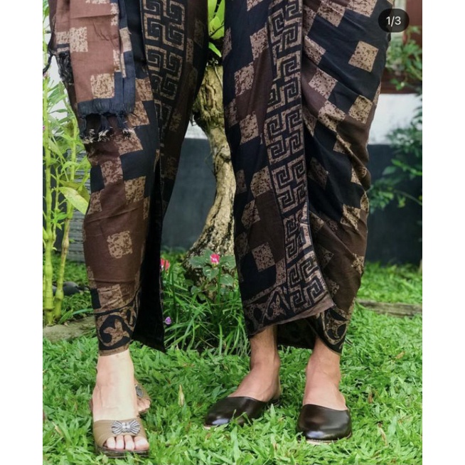 set couple batik halus,kamen selendang+saput