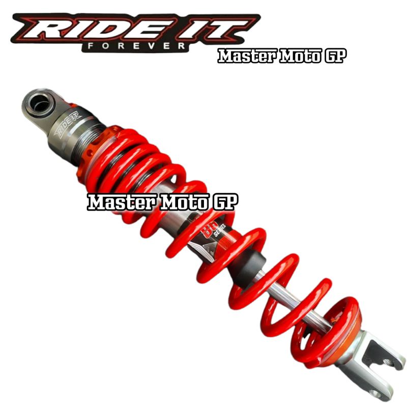 Shock breaker matic shock ride it 86 series 310mm 330mm shock breaker belakang matic Shock belakang mio Vario beat xeon fino scoopy Vario125 Vario150 Xride