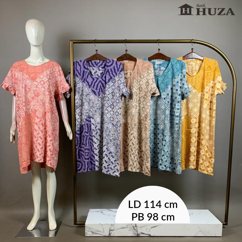 Daster Huza Batik (D Frita ABG Soft Clt TR) Premium | Boutique quality   Range LD 110 an cm (114 cm)