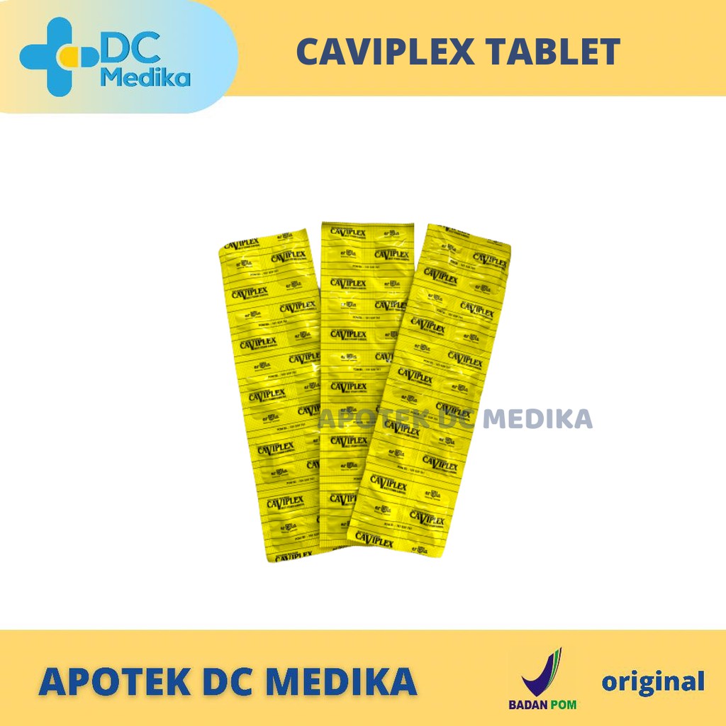 CAVIPLEX TABLET / VITAMIN DAN MINERAL / VITAMIN C / ZINC