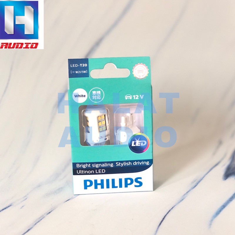Philips LED Ultinon T20 W21/5W 6000K Lampu Senja / Kota Innova Reborn