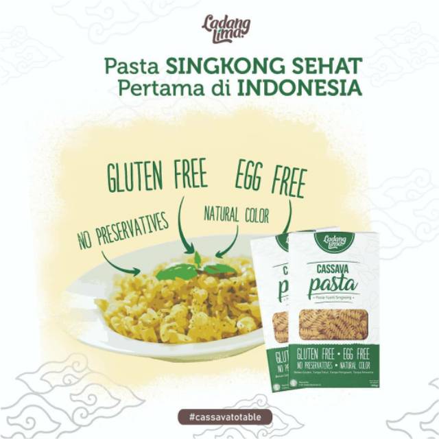 

Cassava Pasta Original Gluten Free