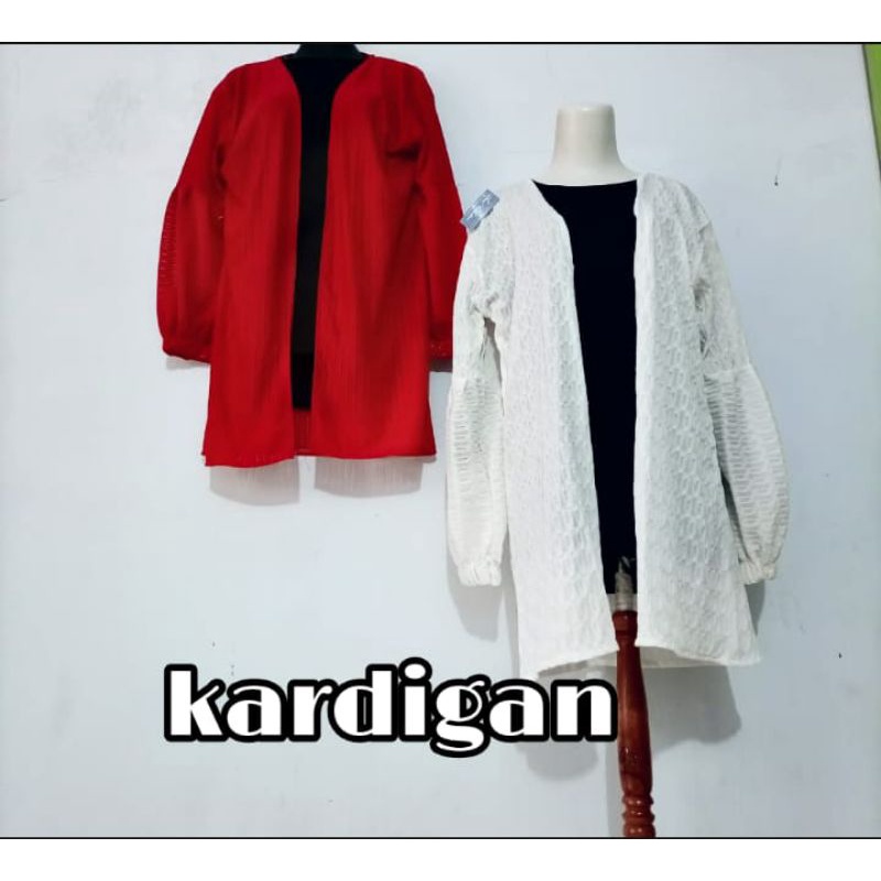 BIG SALE OUTER JUMBO/KARDIGAN BROKAT LENGAN BALON
