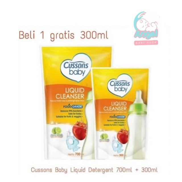 Cussons Baby Liquid Cleanser Refil (700+300)