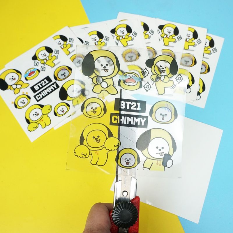 

Stiker Transparan BT21 BTS