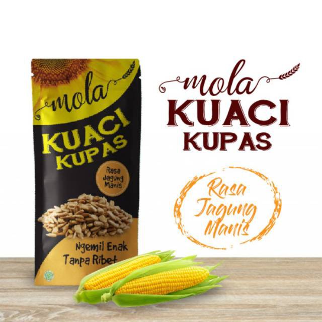 8 pc Mola Kuaci Kupas Panggang / Biji Matahari / Sunflower Seed