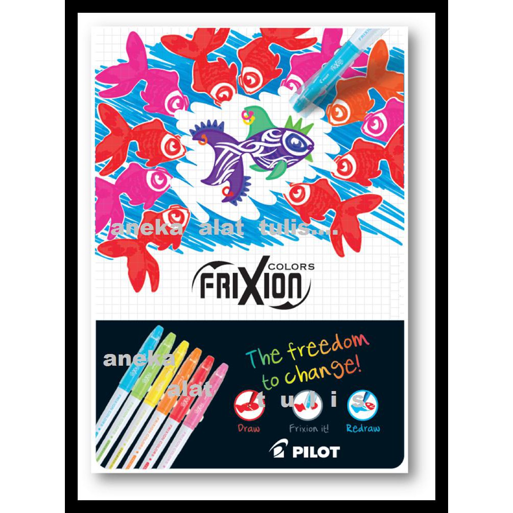 

Pilot Pen Frixion Colors.. - Navy Terlaris