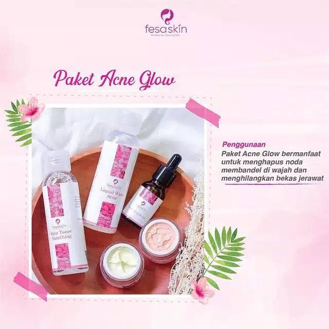 Paket acne glow fesaskin