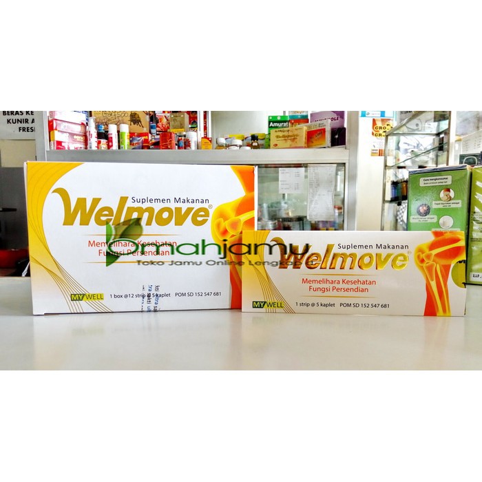 

OBAT WELMOVE MEMELIHARA KESEHATAN SENDI JAMU RAMUAN SEHAT HERBAL ASLI