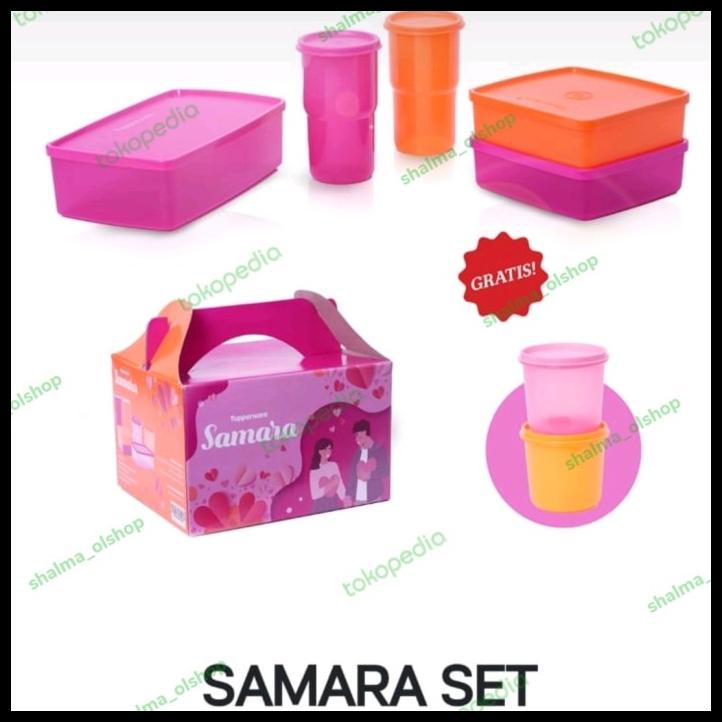 Samara Set Tupperware.