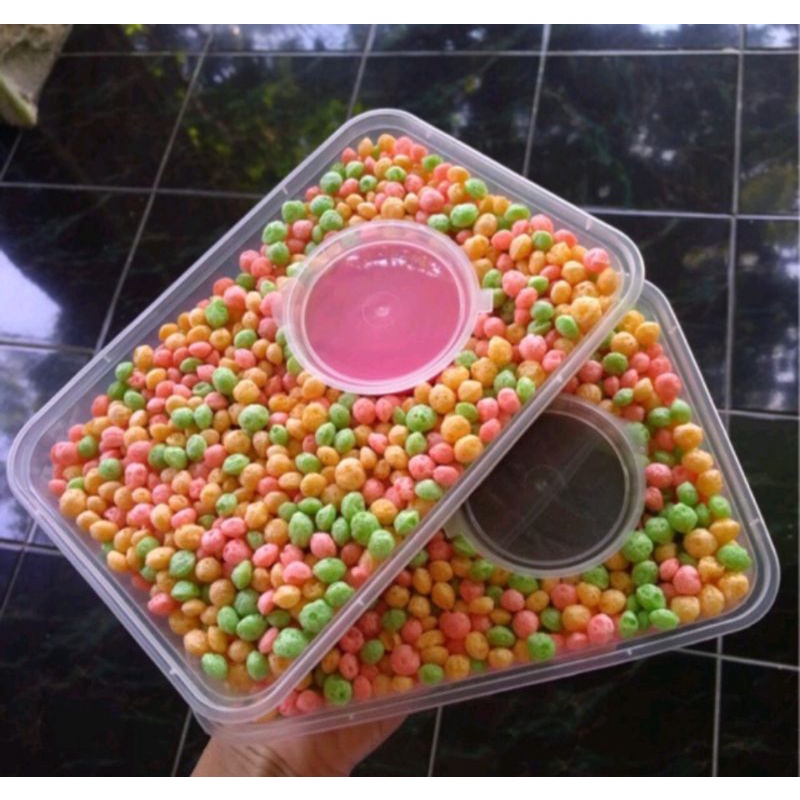 

nyamnyam box rice crispy /cokelat/sereal/termurah/terlaris/thinwall 500ml