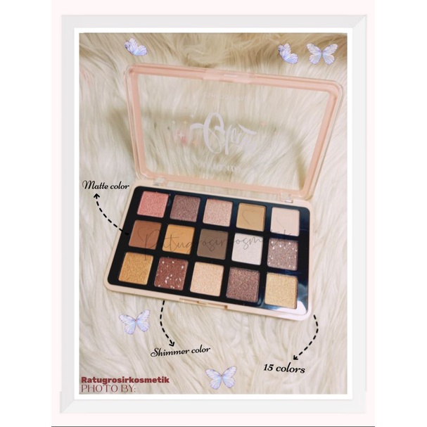 [ECER]EYESHADOW PALETTE SWEET HEART/LOVE/GLAM ANYLADY NO.771/771B/771C/PEACH 797