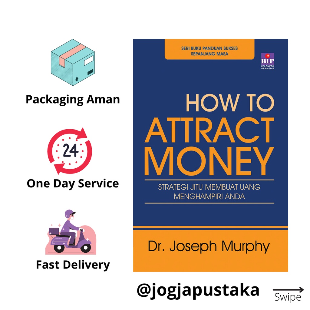 Buku How To Attract Money - Dr. Joseph Murphy