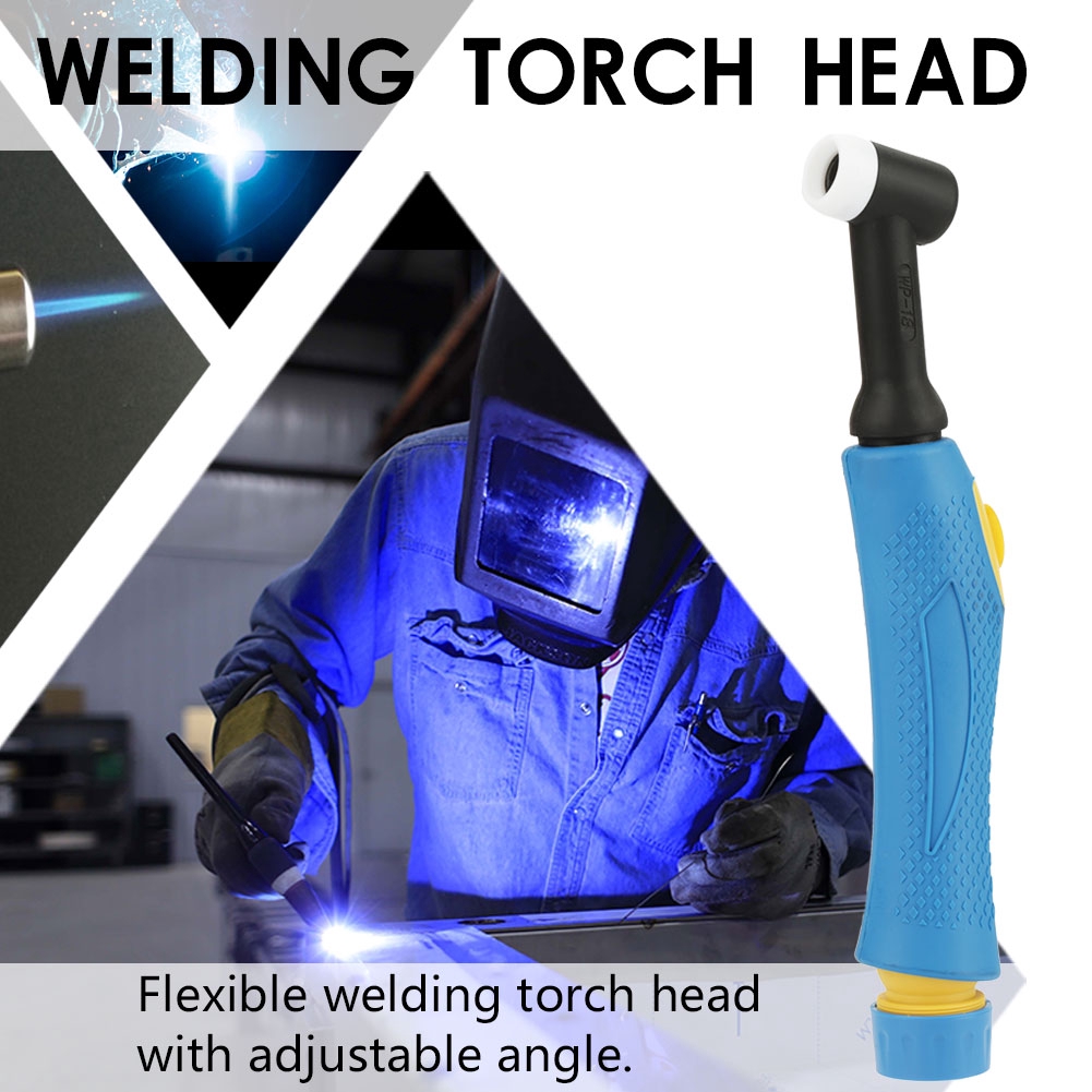 Wp 18 Tig Welding Torch Water Cooled Flexible Head Body Shopee Indonesia