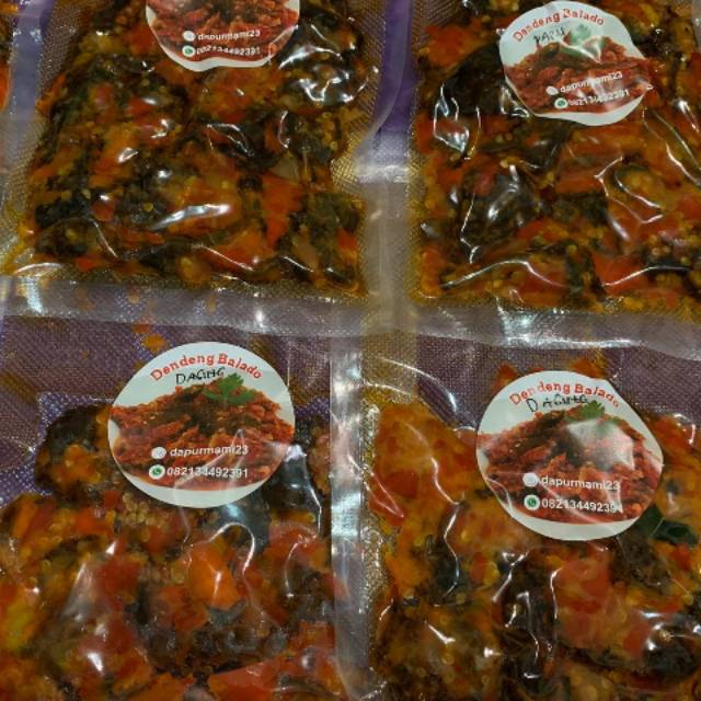 

Dendeng Balado Bungkus plastik embos / vakum