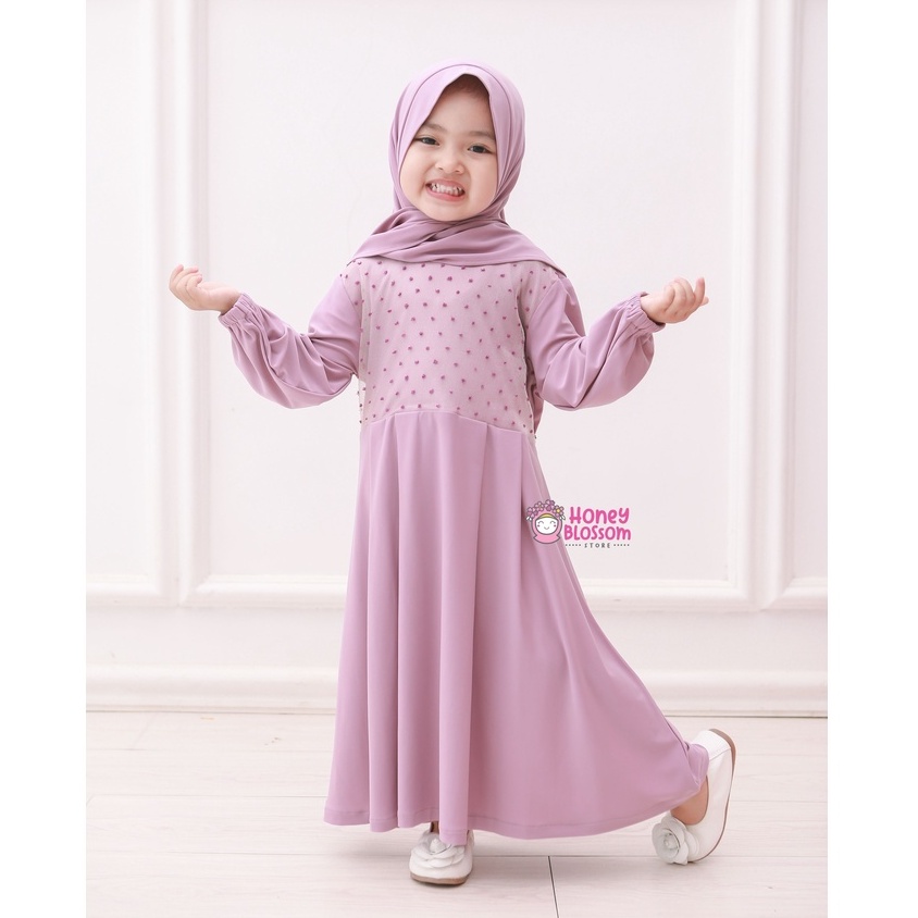 HONEYBLOSSOM gamis bayi perempuan 6 12 bulan / gamis bayi perempuan 1 tahun alesha