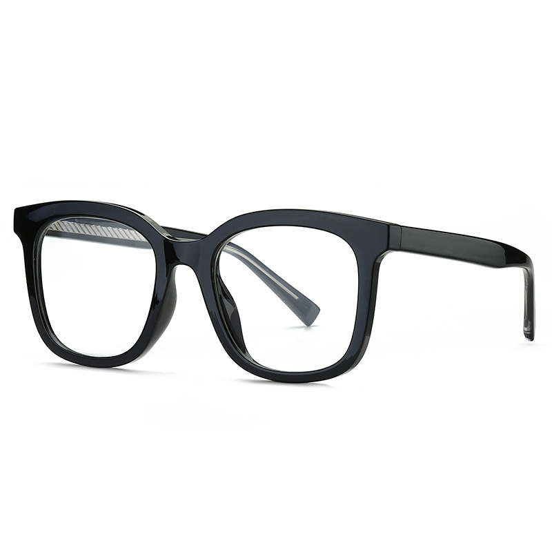 【YUZHU】COD TR90 Anti-blue Light Oversized Frame Kacamata Dekoratif Fashion