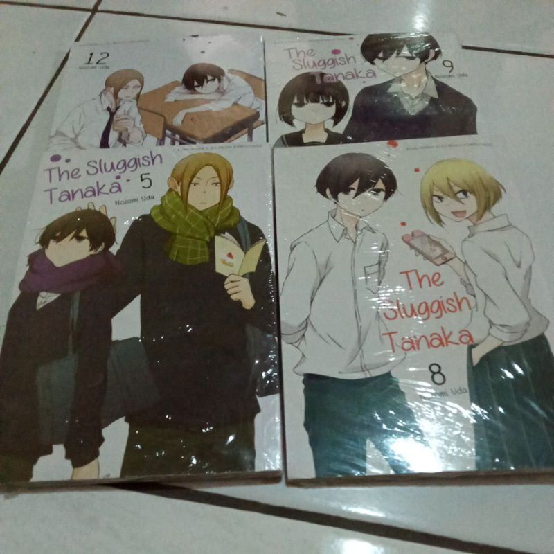 Komik The Sluggish Tanaka Vol 8,9,12