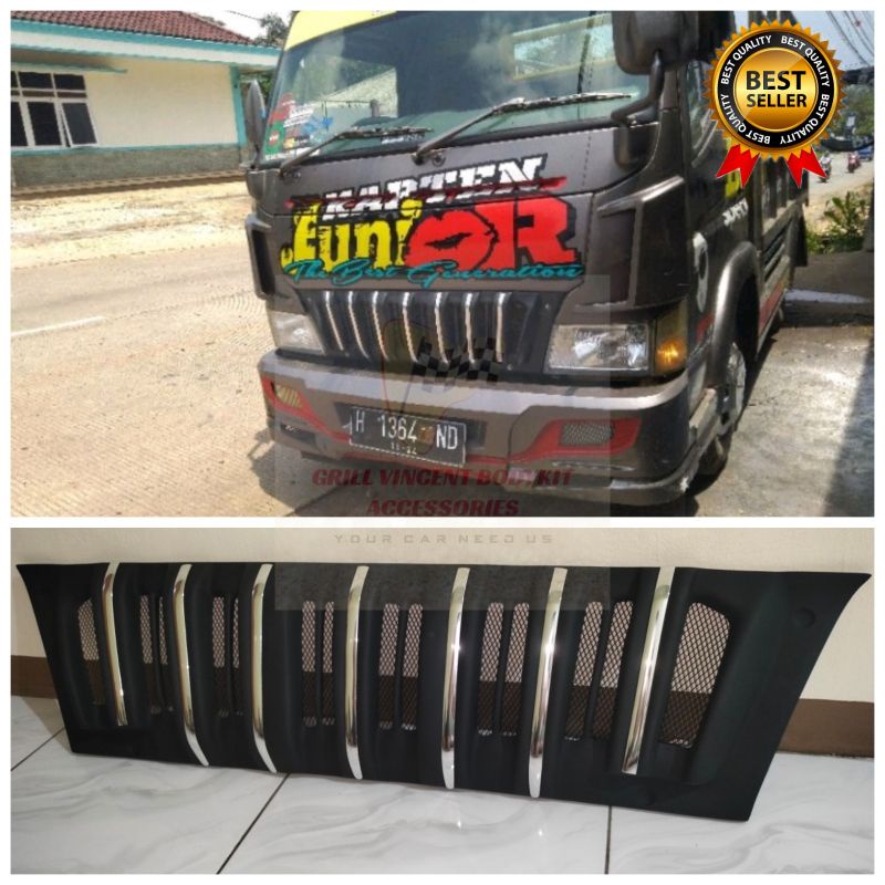 Gril Mitsubishi Canter 110 125 PS Turbo Super HDX model Apolo | Front Grille