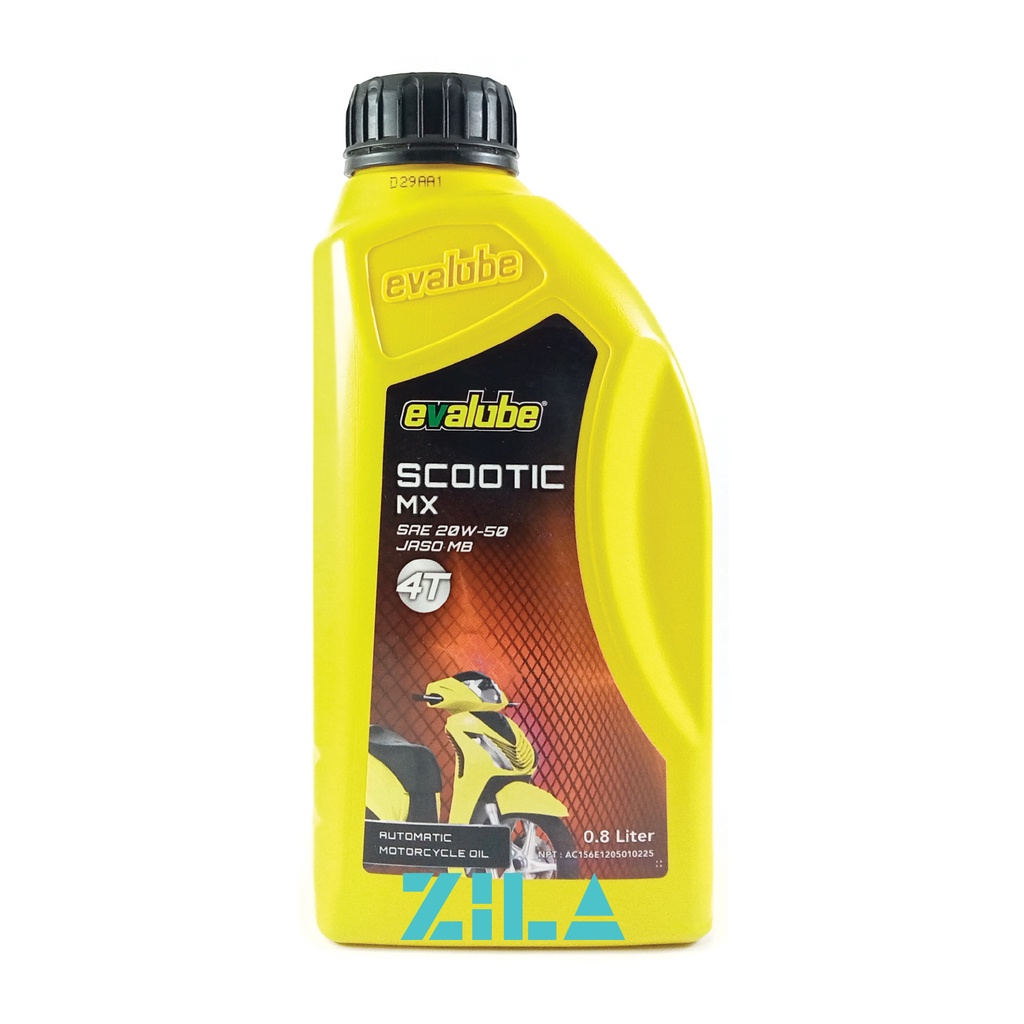 Oli Evalube Scootic Mx 0.8 Liter