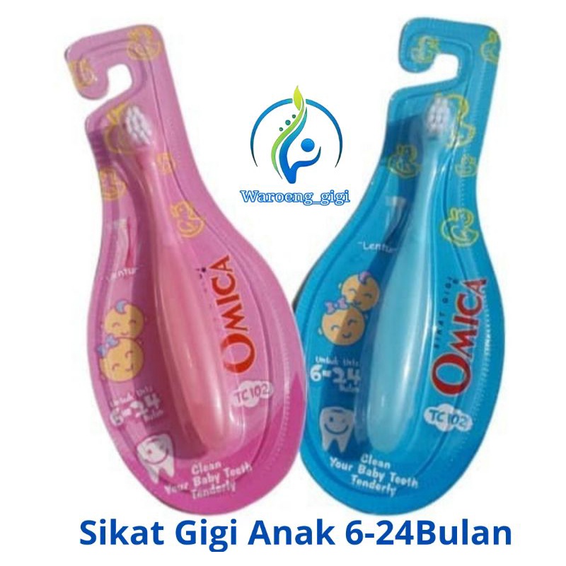 Sikat Gigi Anak Bayi Omica 6-24 Bulan TC 102