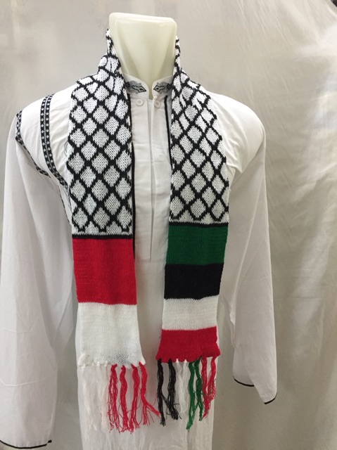 Syal palestine rajutan original