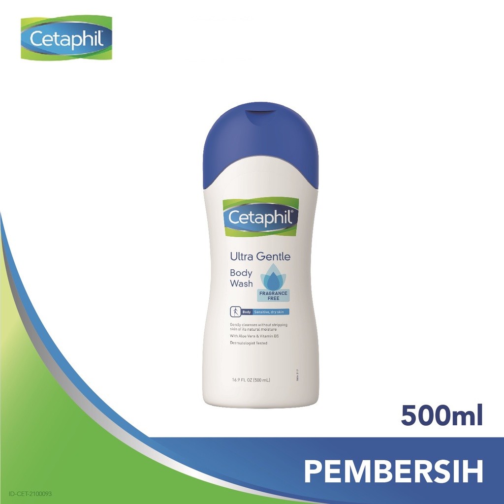 Cetaphil Ultra Gentle Wash - 500mL [Fragrance Free]