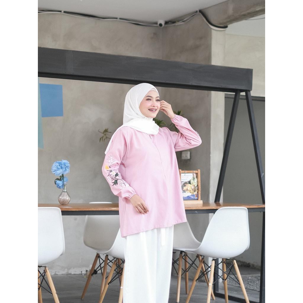 DISKON AZLIA BLOUSE - FLOTTILICIOUS / ATASAN MURAH / BLOUSE MURAH / GROSIR BAJU ONLINE