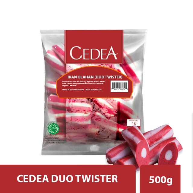 

BAKSO IKAN OLAHAN CEDEA DUO TWISTER 500GR HALAL