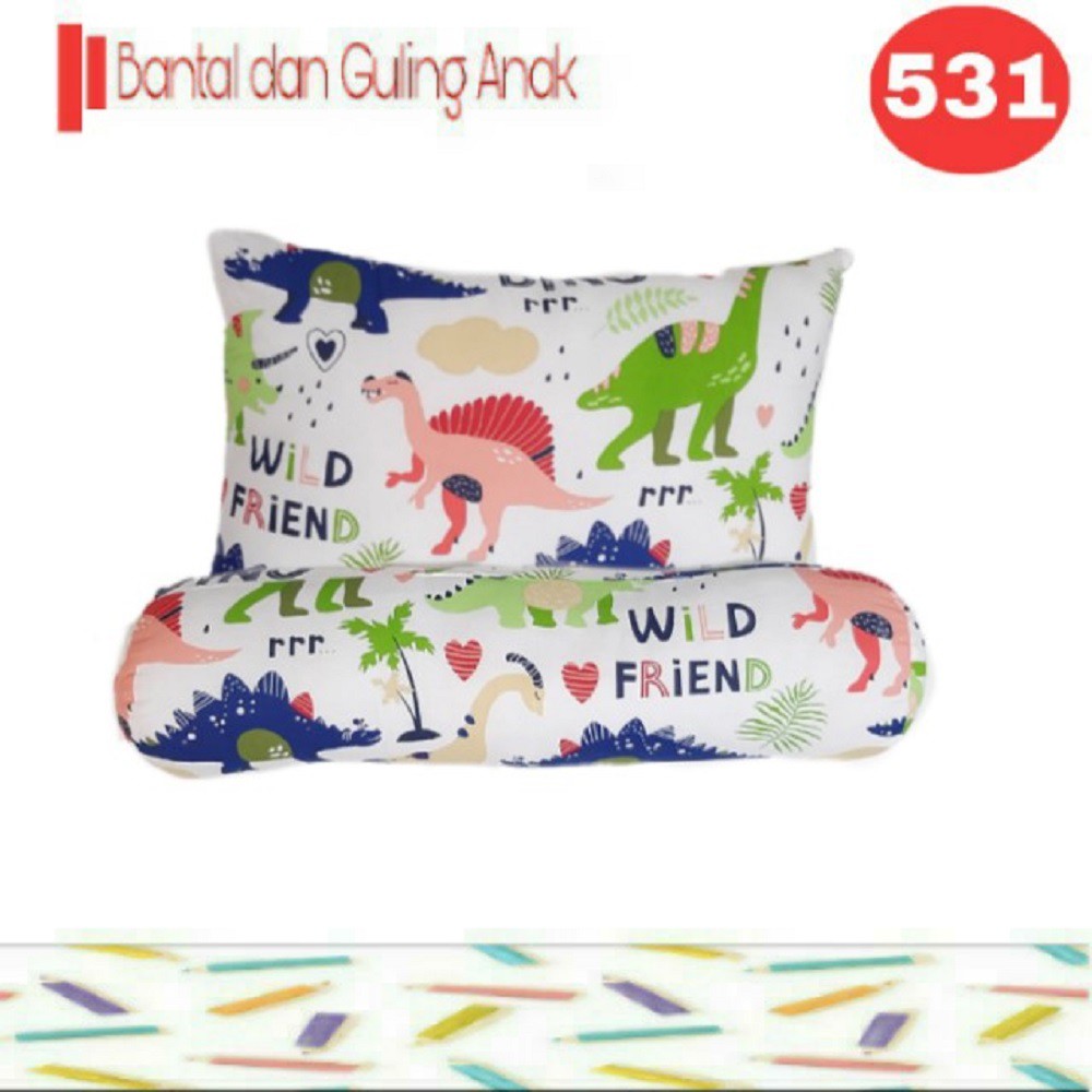 Bantal dan Guling Junior Anak  Premium