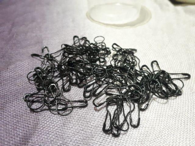 100pcs Peniti Bohlam/labu Silver Anti Nyangkut