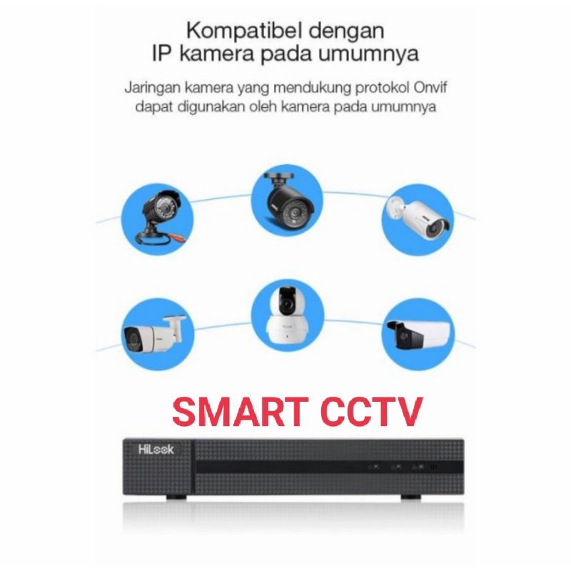 NVR HILOOK 4 CHANNEL / NVR HILOOK 8 CHANNEL ONVIF GARANSI RESMI 2 TAHUN