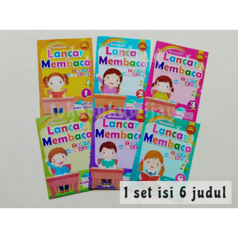 Jual 1 Set Lancar Membaca Tanpa Mengeja ( Hvs ) | Shopee Indonesia