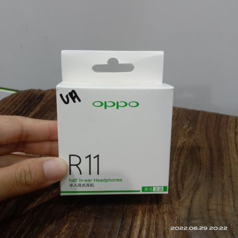 EARPHONE OPPO / HANDSFREE OPPO ORIGINAL