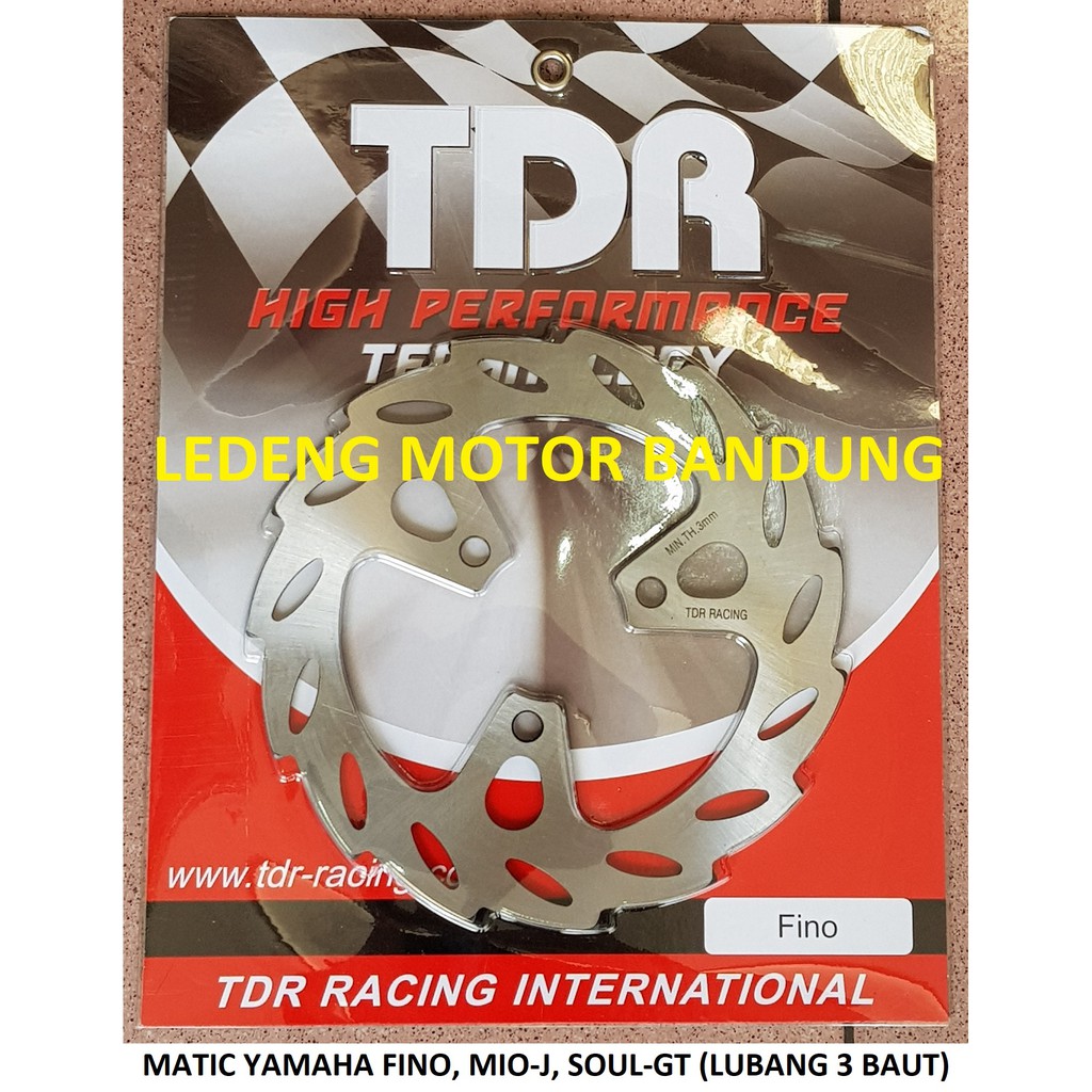 TDR Piringan Cakram Mio J Fino Fi Soul GT Front Disk Brake Yamaha Depan