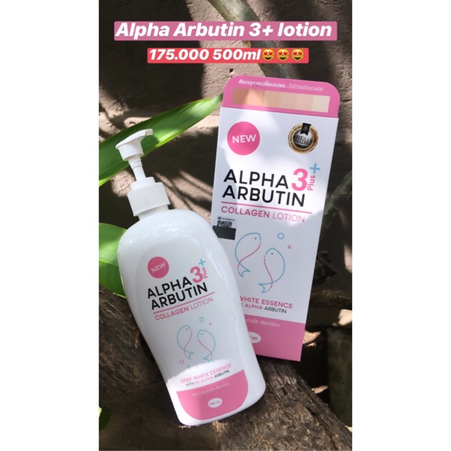 Alpha Arbutin 3+ body lotion