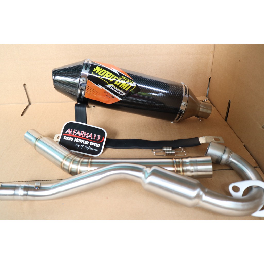 KNALPOT NORIFUMI MURAH KLX CRF DTRACKER VIAR CROSS