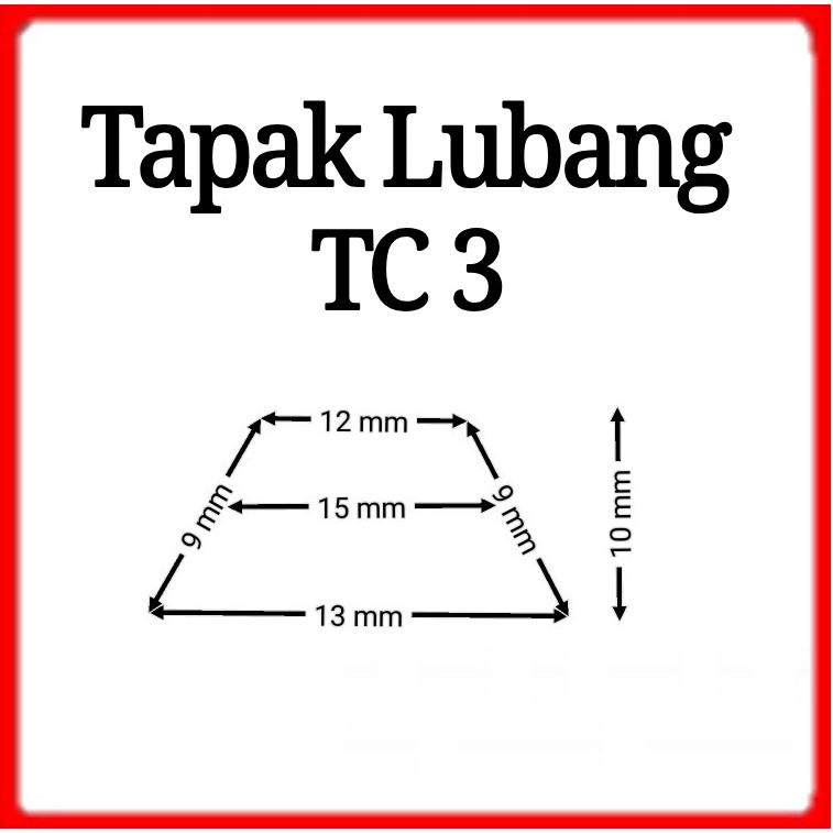 TC 3 / pelindung kabel / cable duct / ducting / cable protector 10pcs