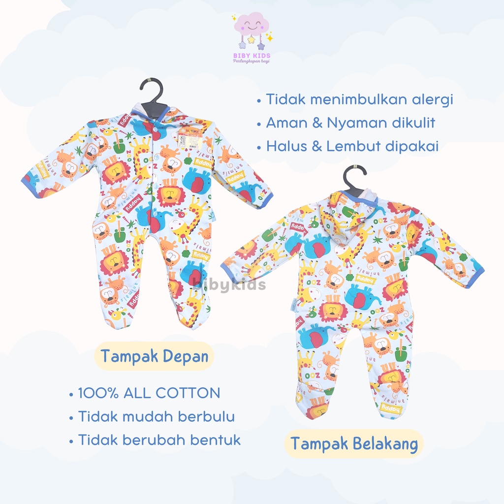 SNI Jumper Bayi Lucu Jimsuit Romper Baby Newborn Laki Perempuan Baru Lahir Baju Tidur Baby Newborn