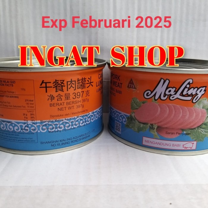 

✨COD✨ Maling ham TTS 397 gram
