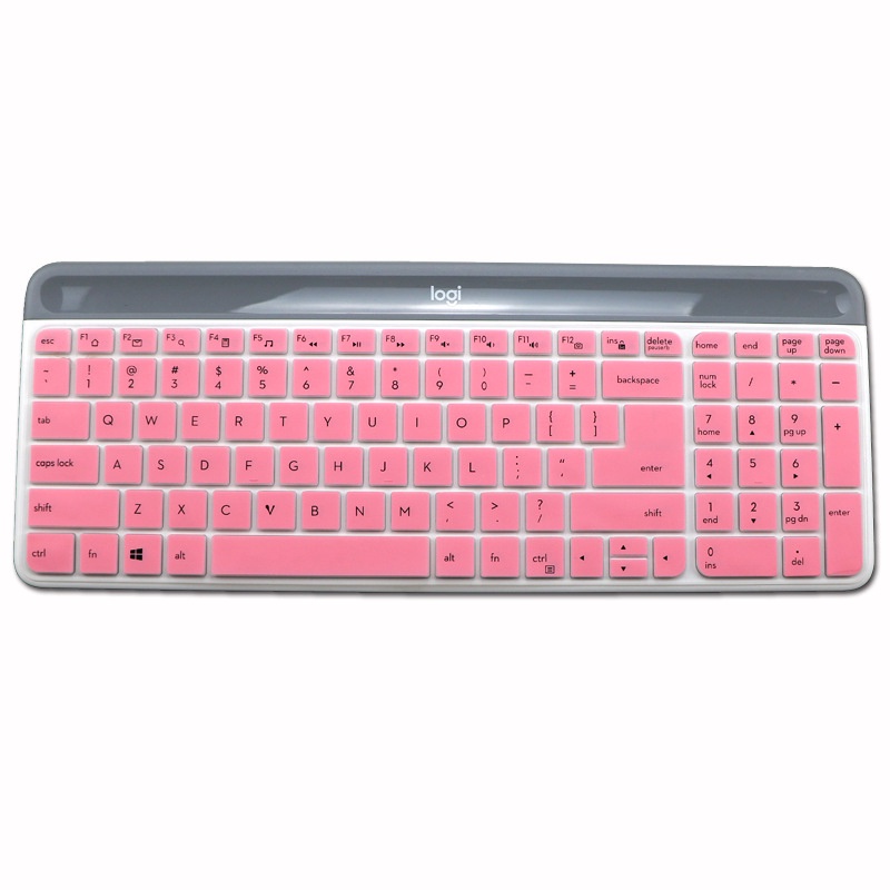 For Logitech MK470 Soft Ultra-thin Silicone Laptop Keyboard Cover Protector