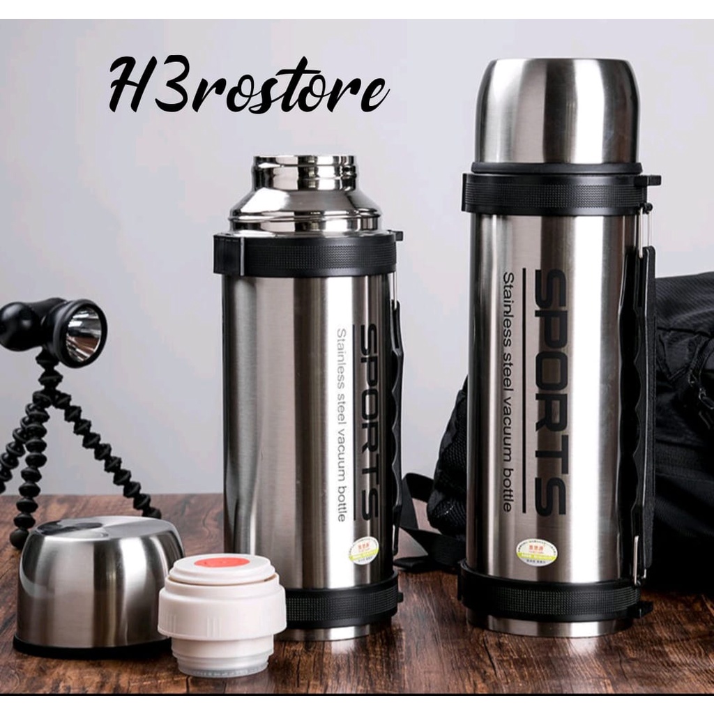 Termos Air SPORT TAHAN PANAS DAN DINGIN-Termos Air STAINLESS STEEL 1200ML/TERMOS1200ML