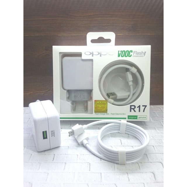 BOS - Charger Oppo R17 Micro Usb/Type C Fast Charging | Cas Casan TC SUPER VOOC Oppo F9 F7 F5 F1S F1plus F3plus A7