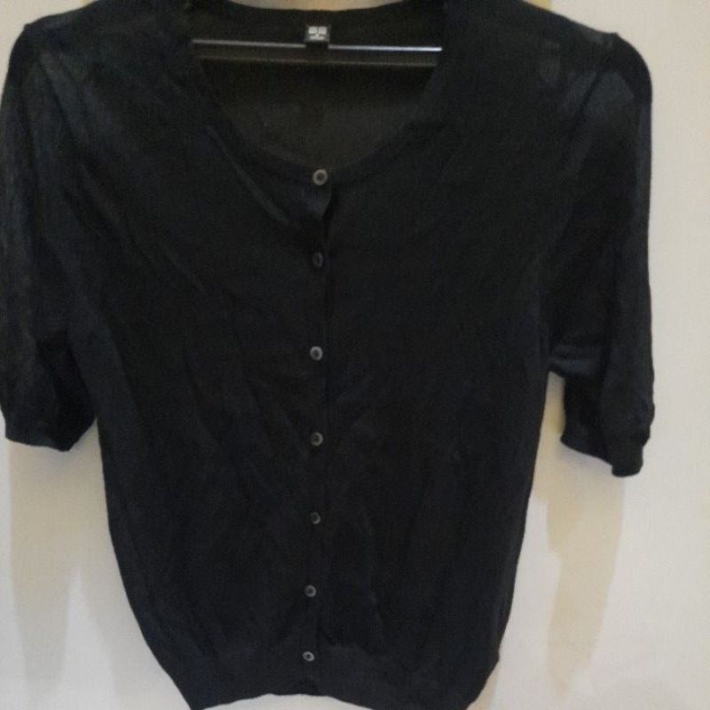 kemeja blouse wanita/kemeja polos uniqlo