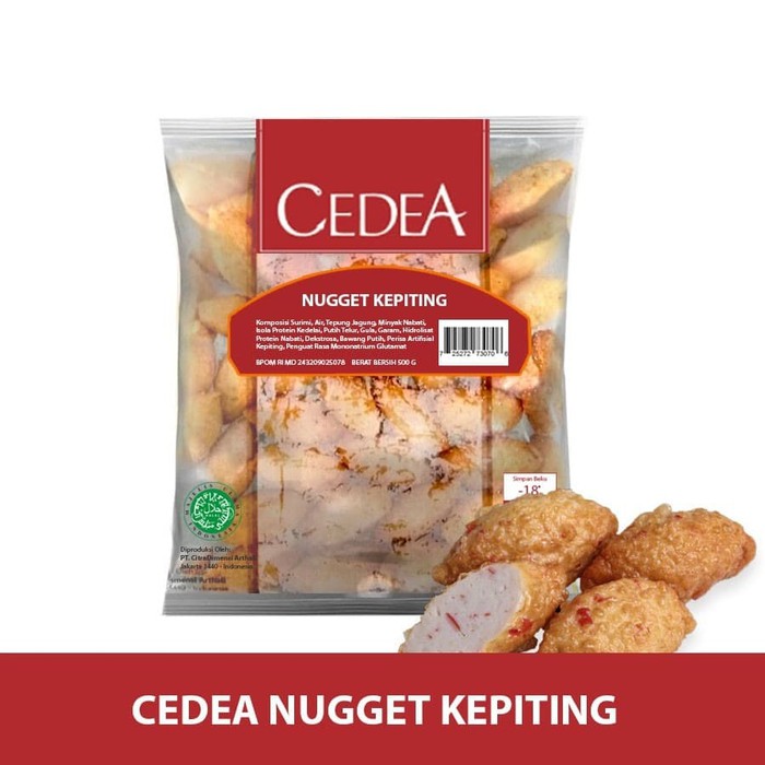 

Nugget Kepiting Cedea - 500gr
