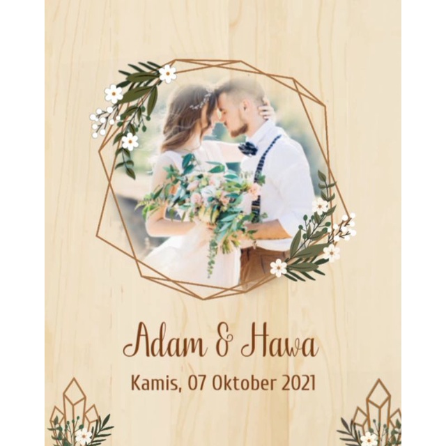 UNDANGAN DIGITAL VIDEO PERNIKAHAN ELEGAN