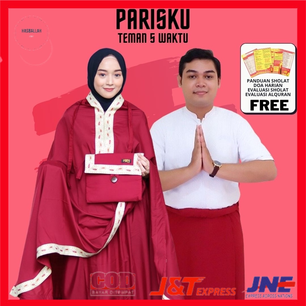 Mukena couple dewasa travel mukenah premium model terbaru 2021